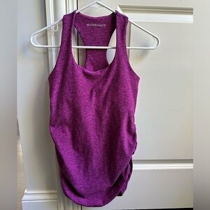 Beyond the Bump Beyond Yoga fuchsia purple maternity tank